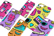 Vector seamless patterns 80s, 90s, a Pattern Graphic by Gurza SHOP (Thumbnail 3 of 4)
