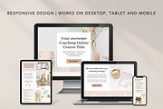 Coaching Sales Page Template Canva, a Landing Page Template by DeeBeeDesign (Thumbnail 8 of 10)