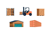 Warehouse and Logistics, an Object Graphic by Deemak Daksina (Thumbnail 1 of 3)