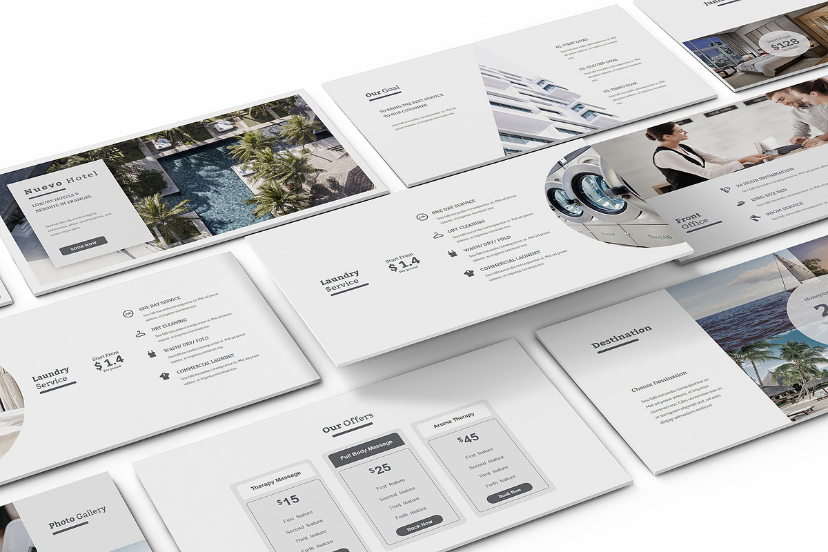 Hotel Powerpoint Presentation, a Presentation Template by Giant Design (Photo 3 of 10)