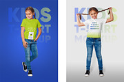 Mixed Kids T-Shirt PSD Mockups Vol6, a Shirt Mockup by Hi, Mock-Up! (Thumbnail 12 of 15)
