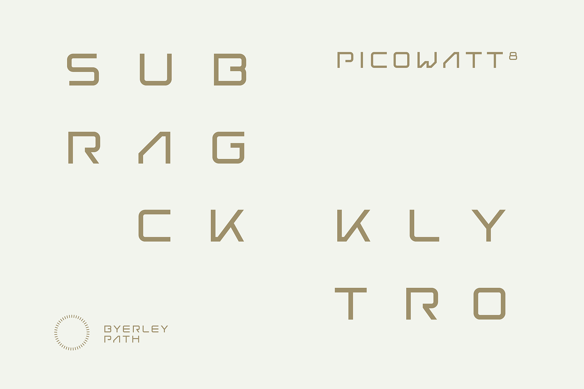 Barmo Futuristic Tech Font, a Sans Serif Font by baqoos (Photo 8 of 9)