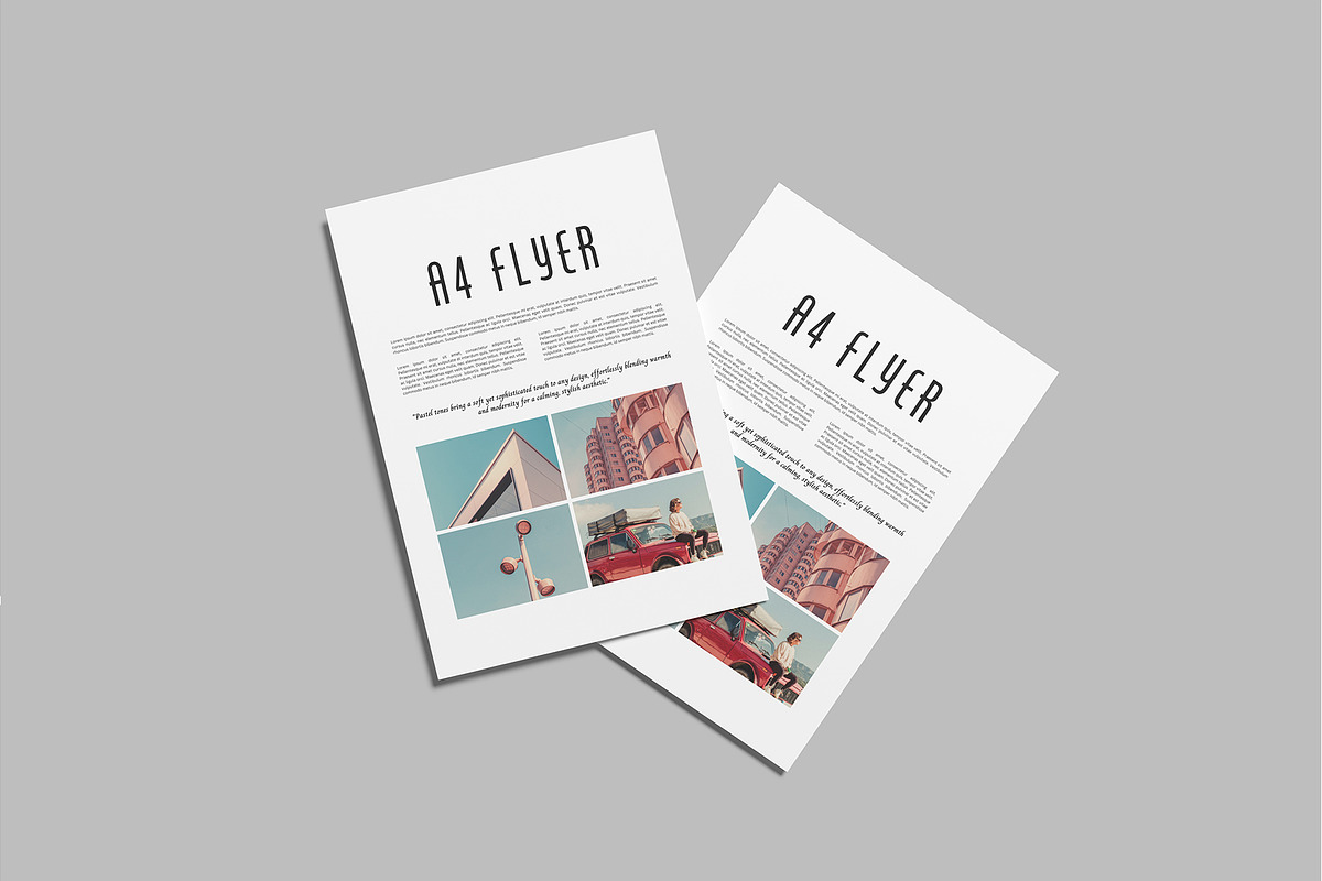 A4 Flyer Mockup, an Advertising Mockup by rizalamora (Photo 5 of 11)