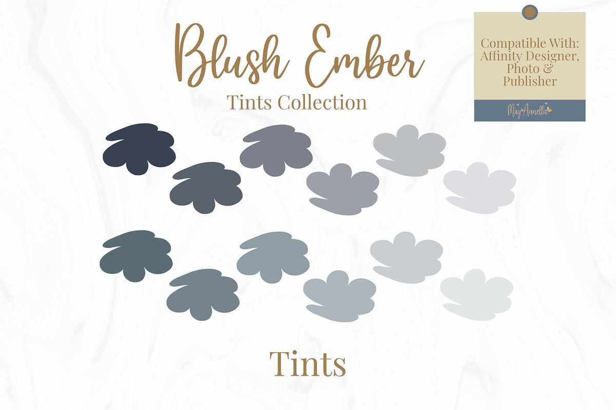 Affinity Tints Pastel Romantic, a Palette Add-On by May Annella (Photo 2 of 8)