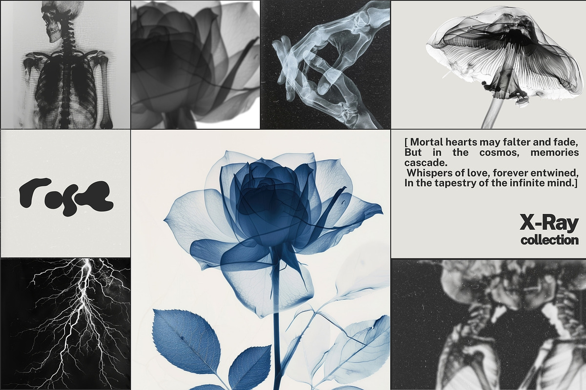 55 Immortal X-ray Print Posters, a Texture Graphic by NassyArt (Photo 10 of 14)