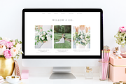 Feminine WordPress Theme | Willow, a WordPress Template by Hello Chic Designs (Thumbnail 2 of 2)