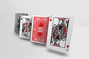 Poker Card Playing Mockups, a Print Template by Kongkow (Thumbnail 4 of 10)