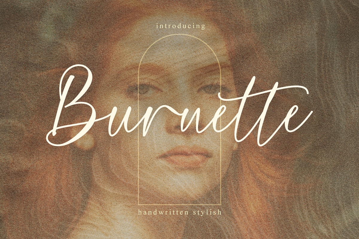 Burnette, a Script Font by RT Studio (Photo 1 of 9)