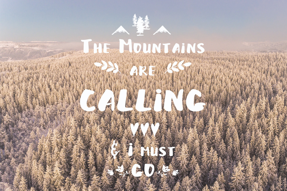 Harumba Brush font preview 6