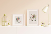 Romantic flower clipart bundle, a Decorative Illustration by Vasmila (Thumbnail 3 of 21)