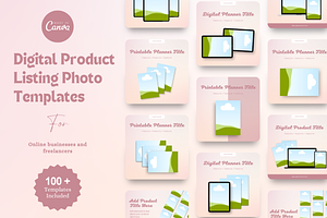 Etsy Listing Image Mockup Templates, a Templates & Theme by The Chaos Project