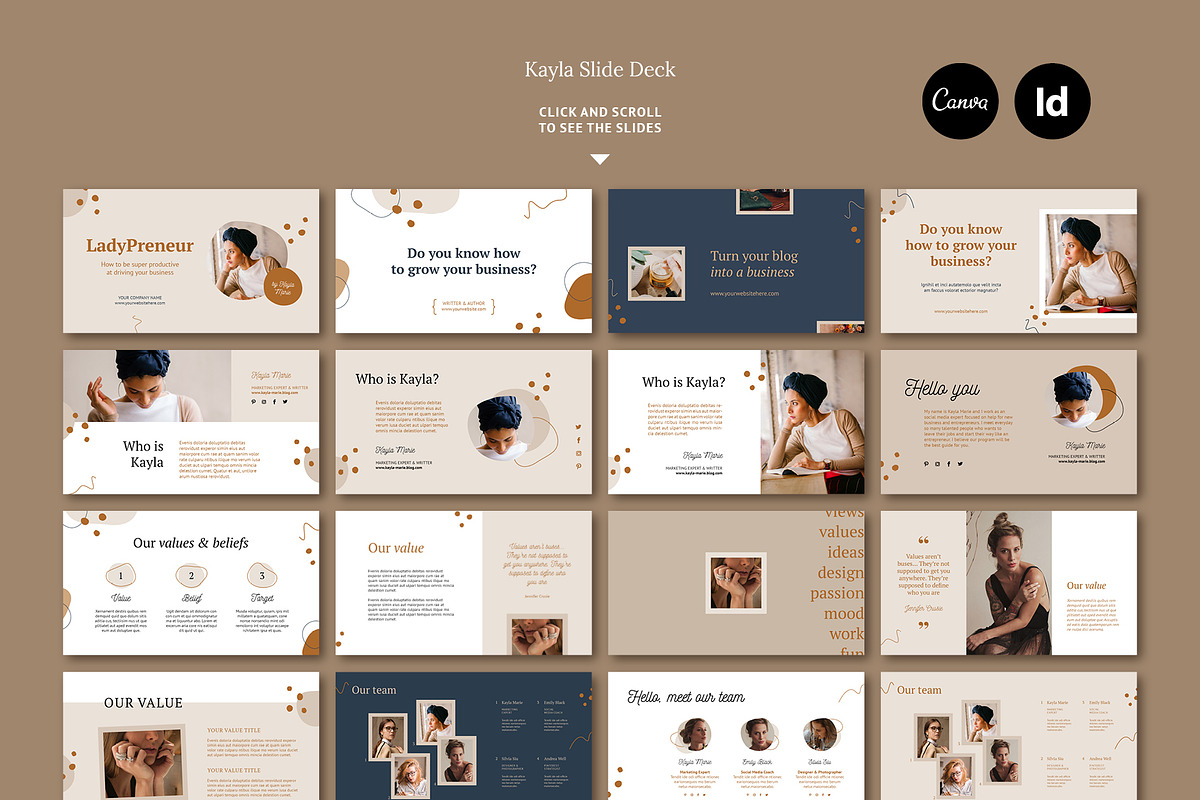 4 in 1 Course Creator Super Bundle K, a Magazine Template by Mirazz (Photo 31 of 44)