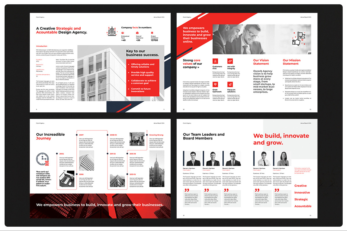 Annual Report, a Brochure Template by StudioGraficso (Photo 8 of 13)