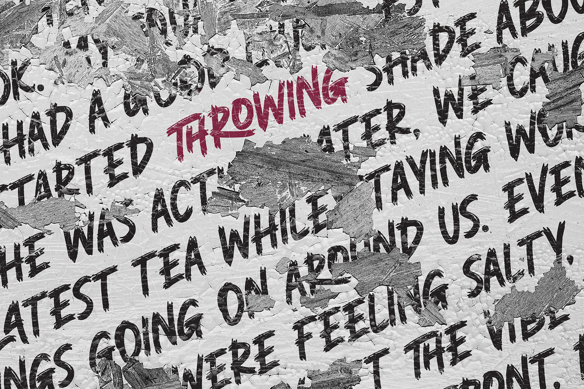 Lastrike, a Script Font by Ditatype (Photo 9 of 11)