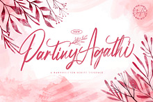 Partiny Agathi - Handwritten Font