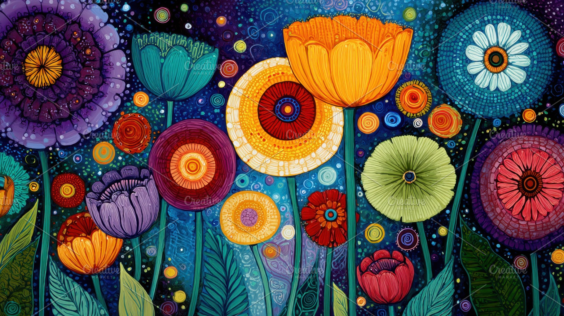 Colorful flowers in a bright setting, a Photo by Beautiful things