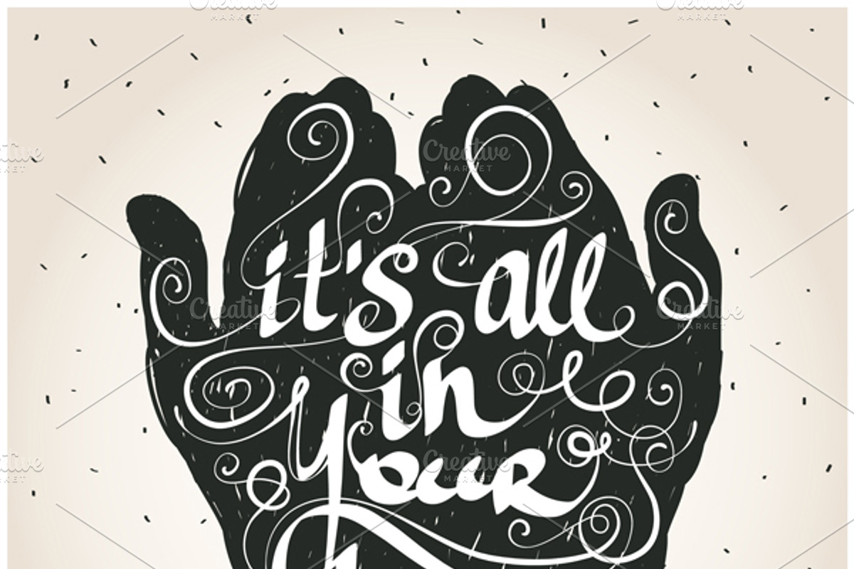 Inspirational quotes, a Decorative Illustration by VectorStory (Photo 7 of 7)