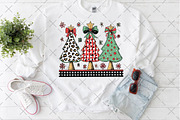 Colorful Coquette Christmas Tree Png, an Illustration by Craft Nest (Thumbnail 6 of 6)