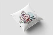 New Year Chibi Art Sticker Set 3, an Illustration by vectstudio (Thumbnail 3 of 3)