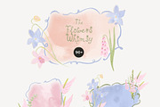 Hand-Painted Pastel Floral Whimsy, a Decorative Illustration by Lana Elanor (Thumbnail 10 of 16)