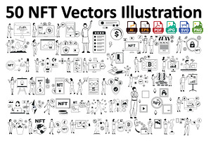 NFT Illustration –Digital Collectors, an Illustration by Vector Portal