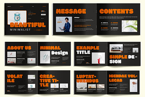 Beautiful Landscape Brochure, a Brochure Template by MightyDesign