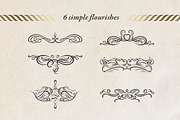 Decorative ornamental elements set, an Object Graphic by Warm Hearted Studio (Thumbnail 2 of 10)