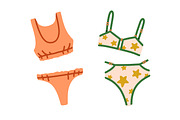 Modern women underwear, lingerie set, an Object Illustration by Good Studio (Thumbnail 8 of 16)