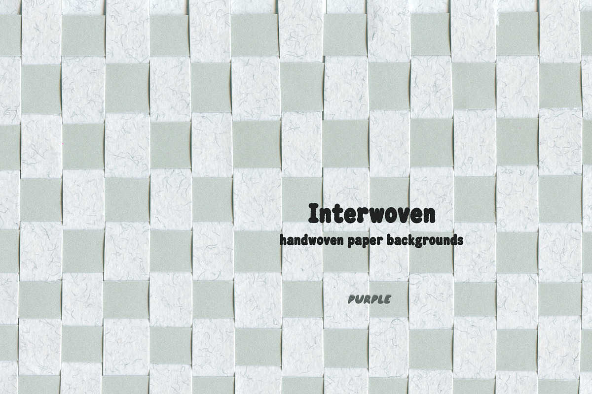 Interwoven Woven Paper Textures, a Texture Graphic by Purple (Photo 2 of 13)