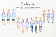 Shoulder Ride Illustration, a Person Illustration by Corner Croft (Thumbnail 4 of 10)