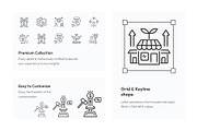 ROI and Revenue Animated Icons, an Outline Icon by Prosymbols (Thumbnail 3 of 4)