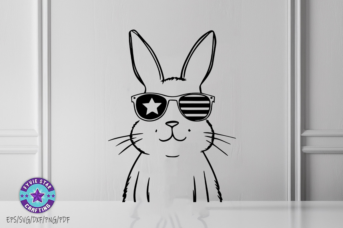 Easter Bunny Cute Bunny Svg Png Bund, an Object Graphic by FiveStarCrafting (Photo 7 of 14)