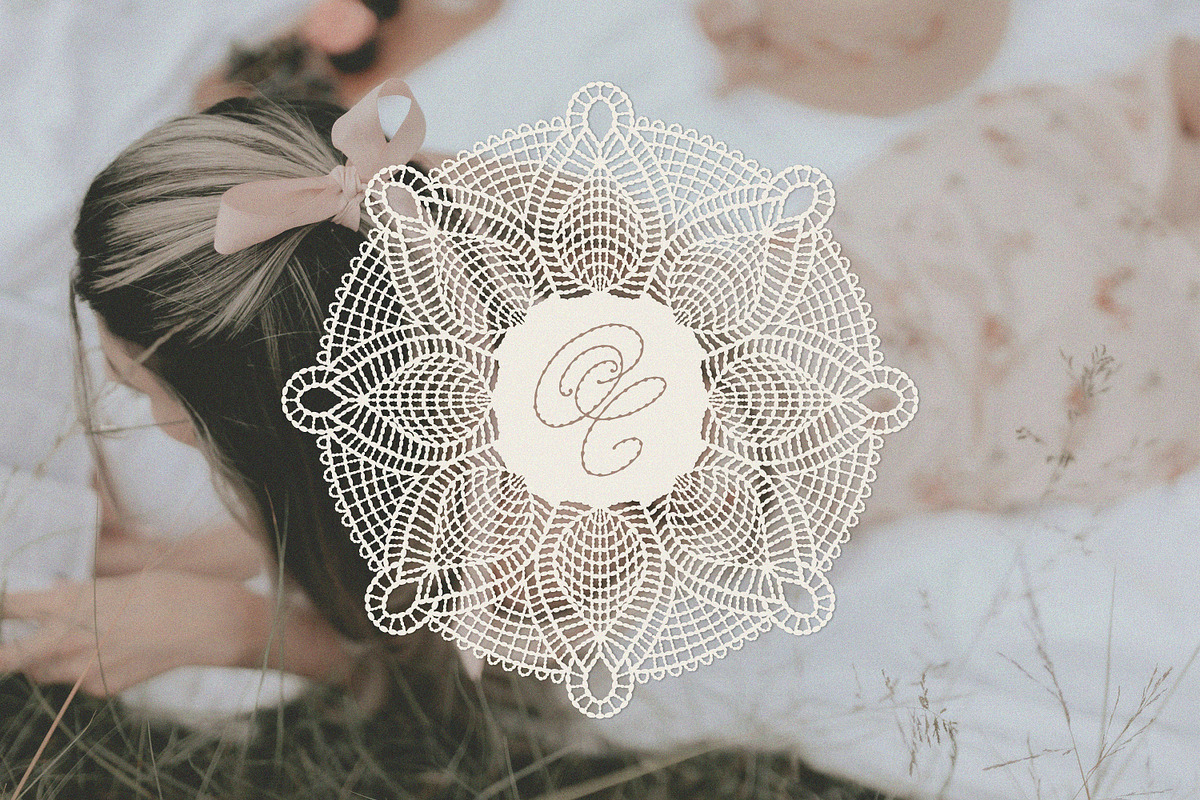 Lace & Grace Vol 2. Hand-Drawn Lace, an Object Graphic by AnMark (Photo 7 of 17)