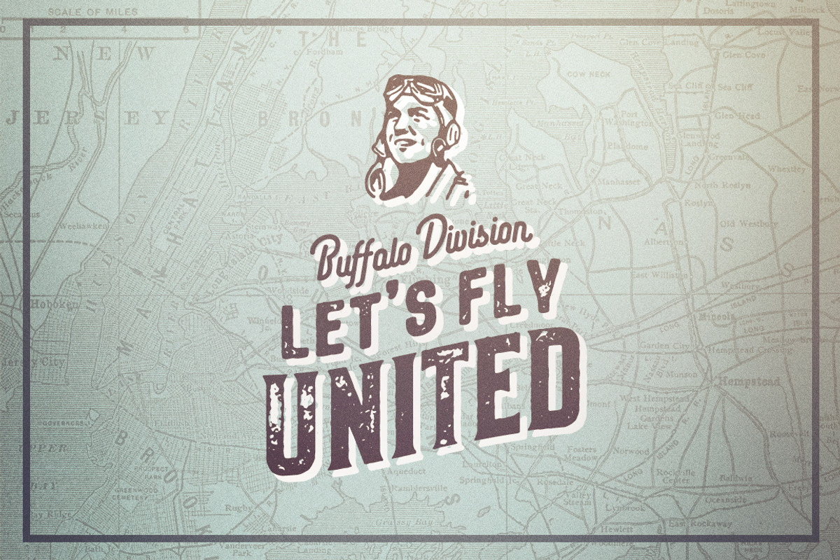 The Aviator Font Collection, a Serif Font by Vintage Voyage Supply (Photo 3 of 15)