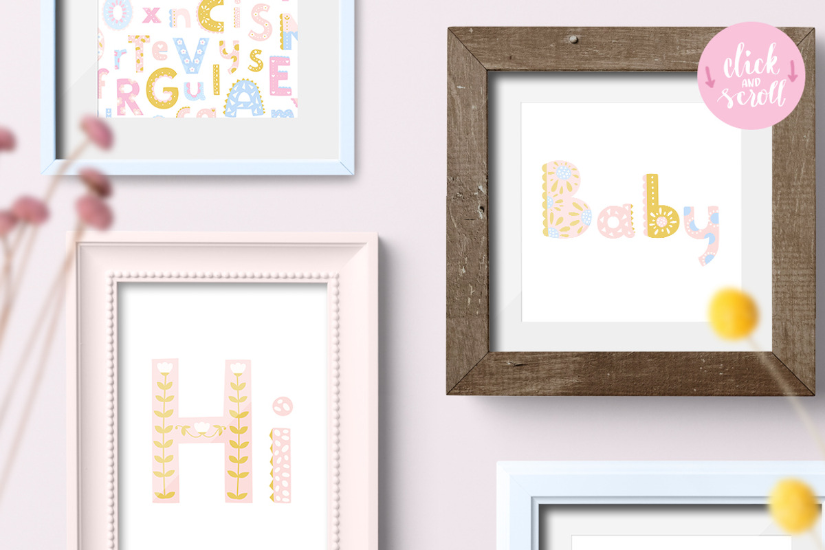 Animal Alphabet & cute baby patterns, a Pattern Graphic by Inna Moreva (Photo 8 of 9)