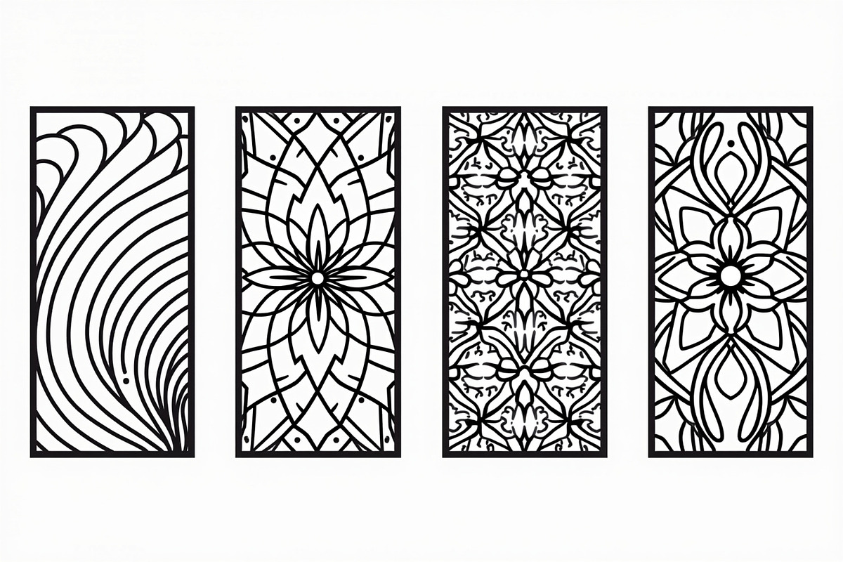 Modern Abstract Panel Bundle, an Illustration by Gfx_Store (Photo 2 of 7)