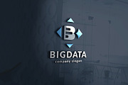 Big Data Letter B Logo, a Branding & Logo Template by Design_Planet (Thumbnail 2 of 3)