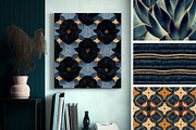 37 seamless blue modern pattern, a Pattern Graphic by ARTOZEN DIGITAL (Thumbnail 12 of 15)