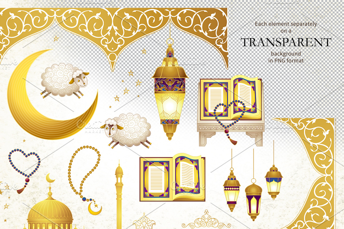 2. Elements for Muslim Holidays, an Object Graphic by O'Gold! (Photo 4 of 6)