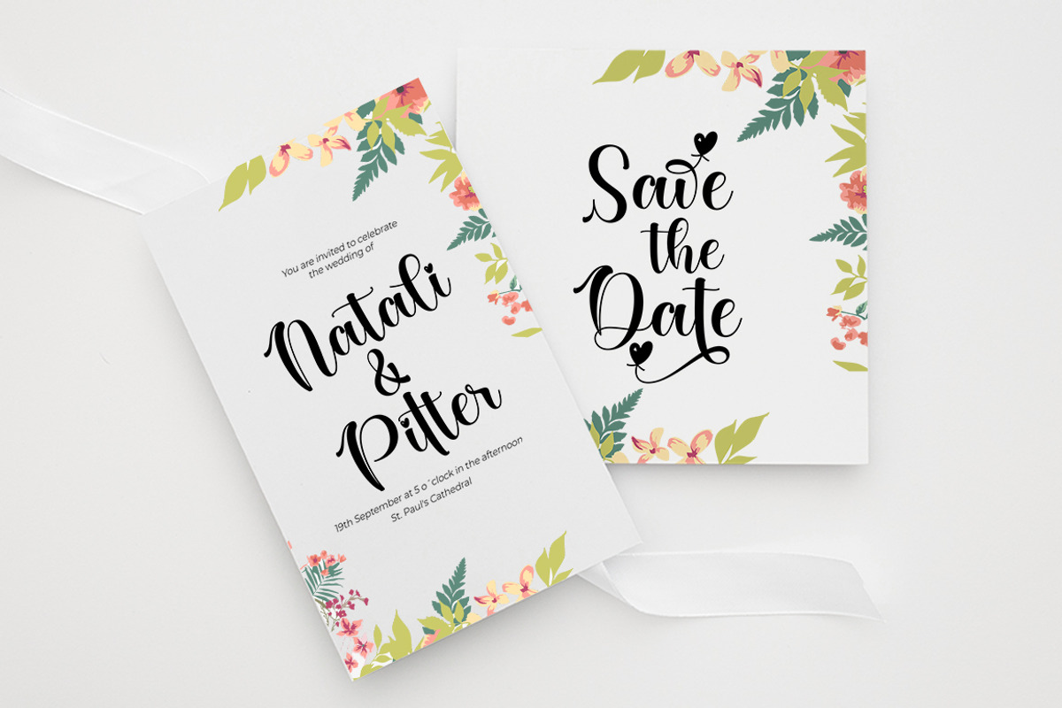 Rainbow, a Script Font by Nurul_kamal (Photo 2 of 8)