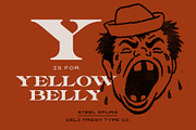 Steel Spurs: A Western Display Font, a Serif Font by DeliFreshTypeCo. (Thumbnail 8 of 9)