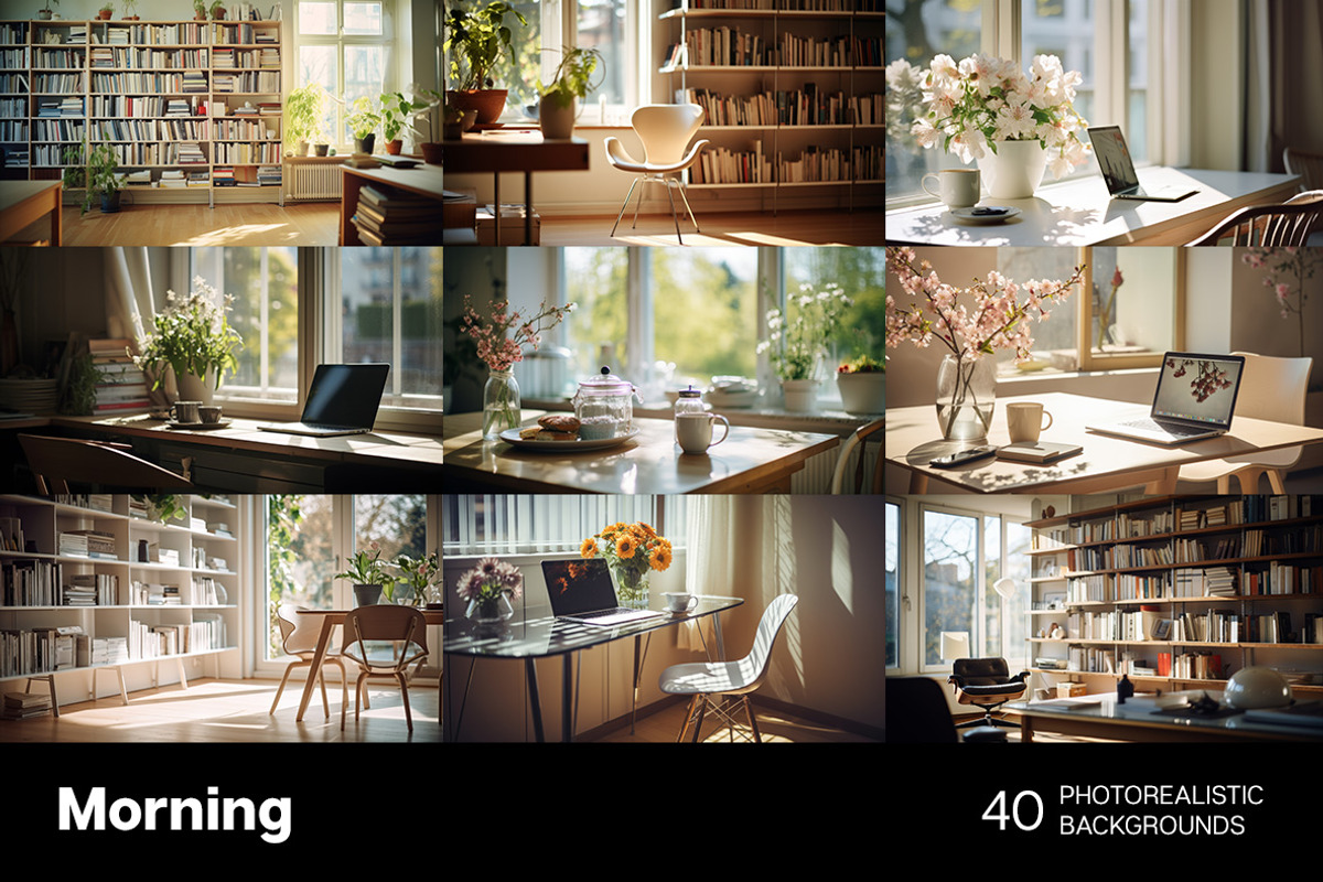 Morning home atmosphere - 40 images, an Arts & Entertainment Photo by Handmadefont (Photo 5 of 10)