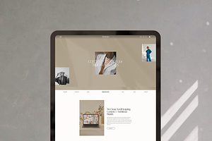 Resonance: Squarespace 7.1 Template