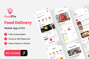 Food Delivery App UI Kit