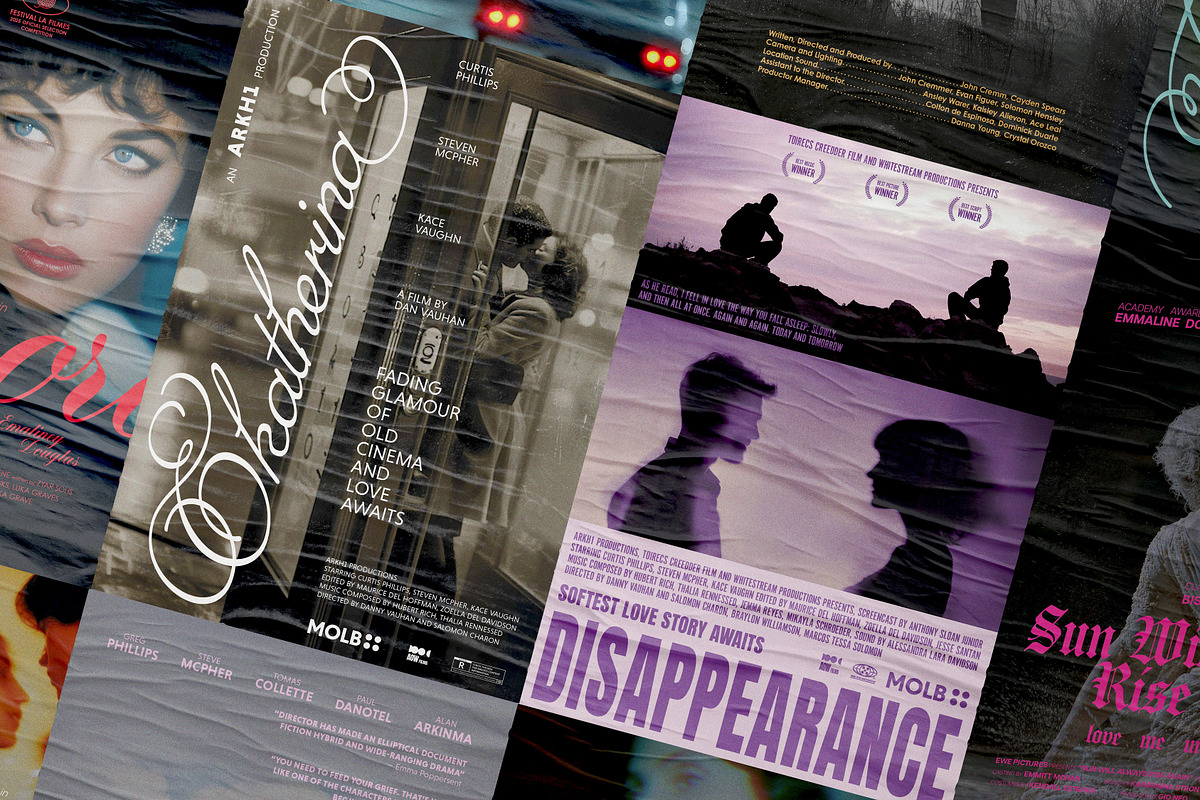 Romantic Movie Posters Collection, a Poster Template by pixelbuddha.net (Photo 6 of 7)