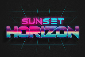 80s Text Effects Minibundle