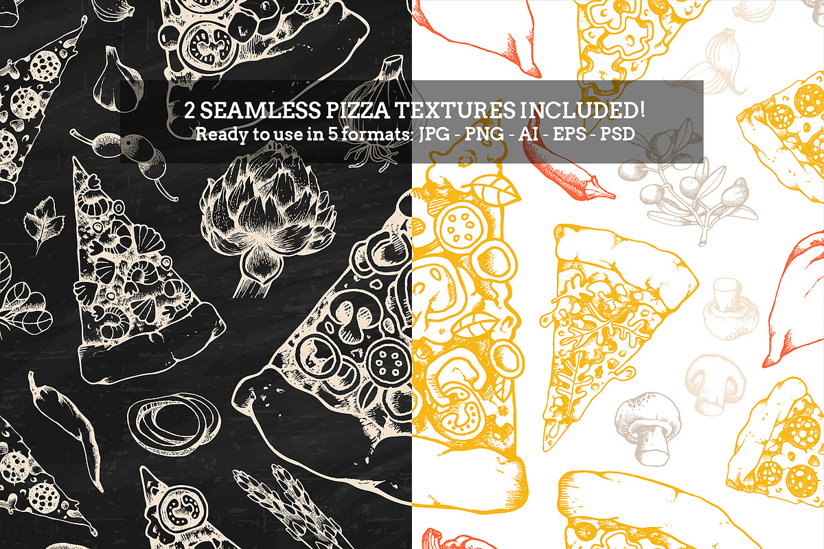 Pizzeria or Restaurant Menu Template, a Brochure Template by Pingebat (Photo 4 of 6)