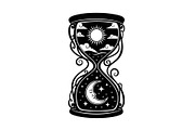 Celestial Sun Moon Hourglass Bundle, an Illustration by Gaye Art (Thumbnail 18 of 31)