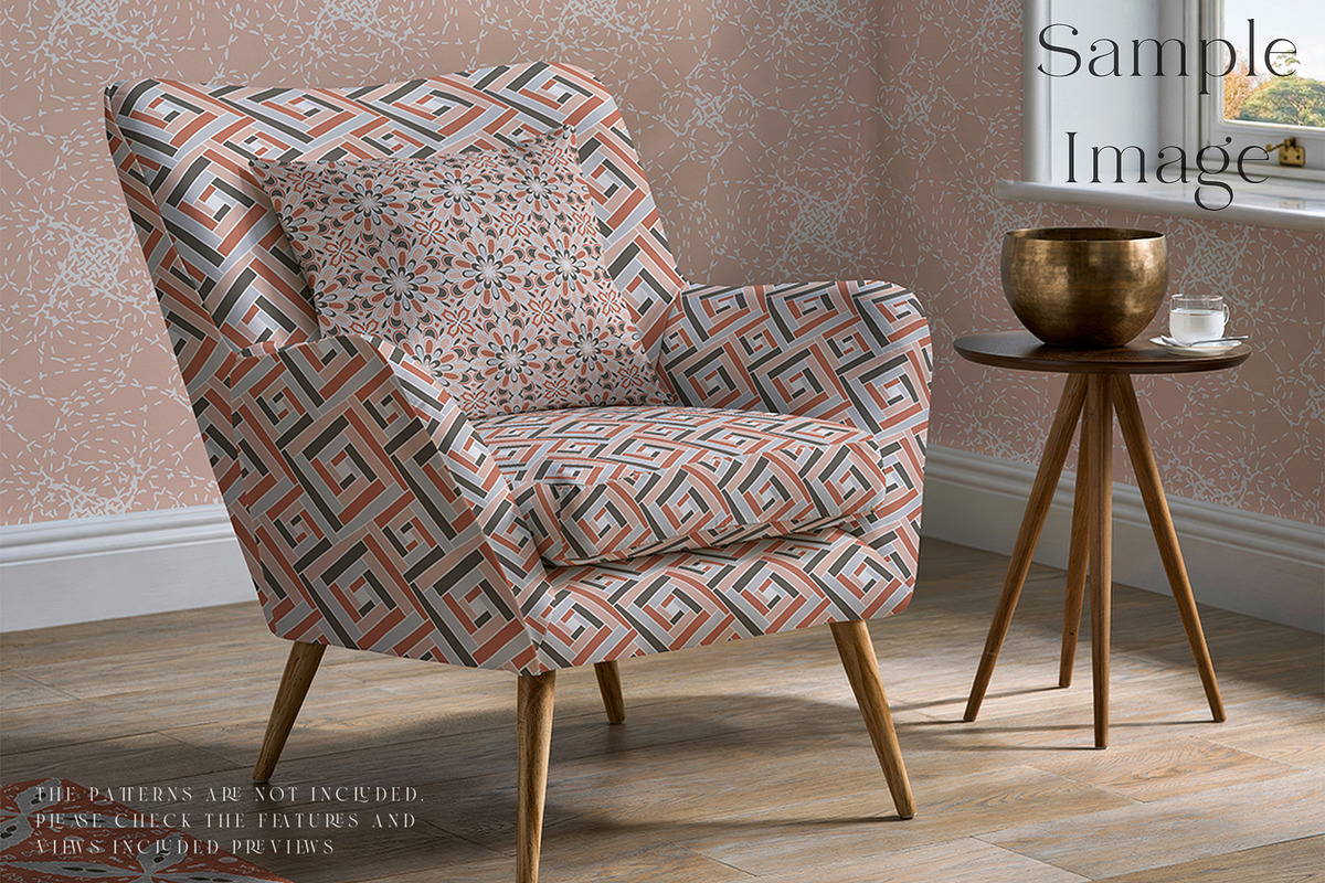 Armchair Upholstery Mockup, a Household Mockup by mock-ups (Photo 8 of 13)