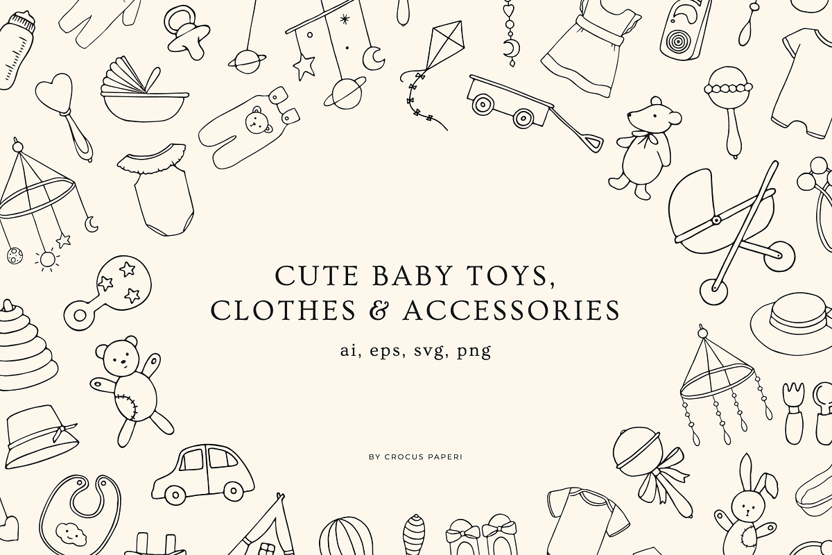 1500+ All Illustrations Bundle, a Decorative Illustration by Crocus Paperi (Photo 14 of 25)